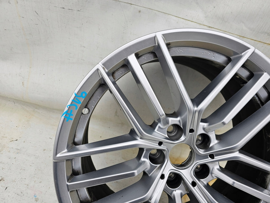 1x Alufelge 19 Zoll 8.5" 5x112 29ET Glanz Silber 5A324D6 BMW 5 Rim Wheel FEL5506730224jx