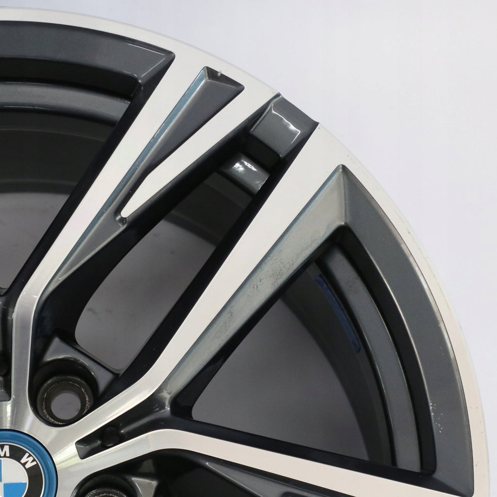 1x Alufelge 18 Zoll 9.0" 5x112 42ET Glanz 6896770 BMW I4 G26 Mg Rim Wheel FEL7365941579bv