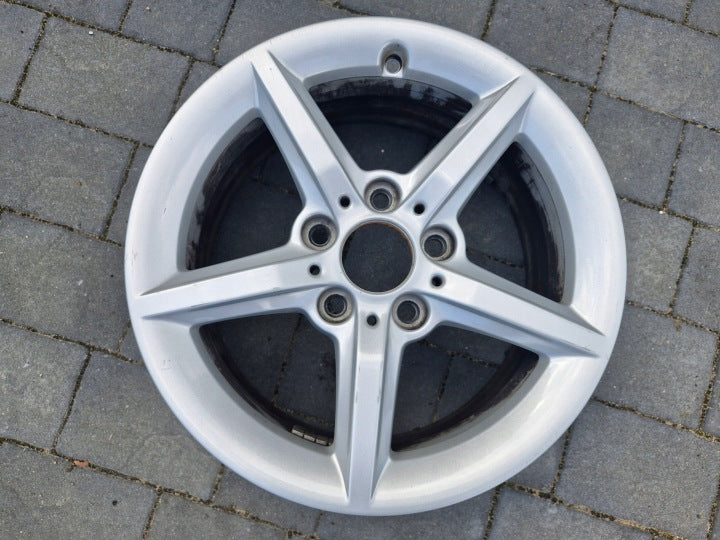 1x Alufelge 16 Zoll 7.0" 5x120 5689987765 BMW 1 F20 Rim Wheel FEL7105738427fm