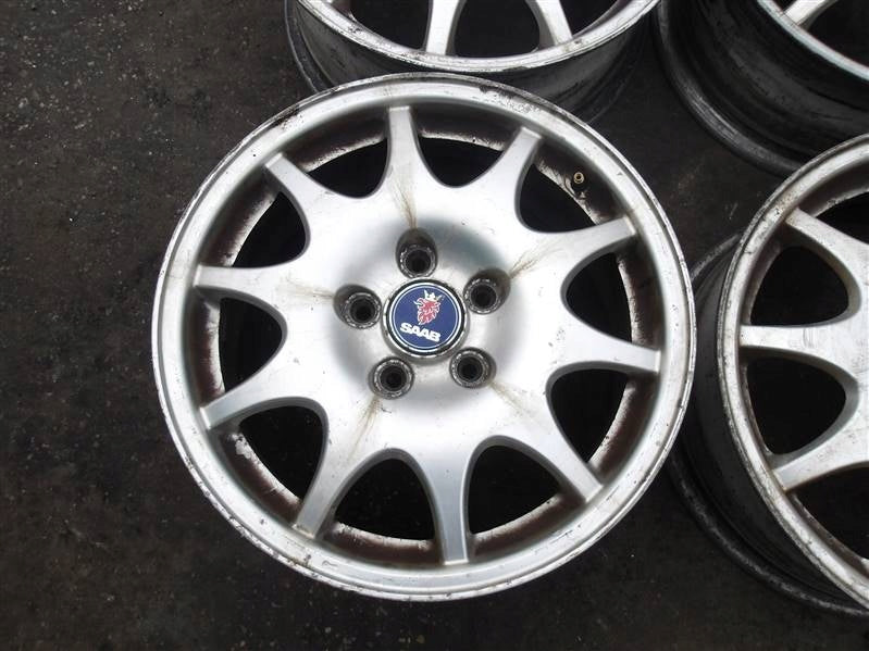 4x Alufelge 16 Zoll 6.5" 5x110 49ET 4909164 Saab 93 9-3 Rim Wheel FEL1413403465nn