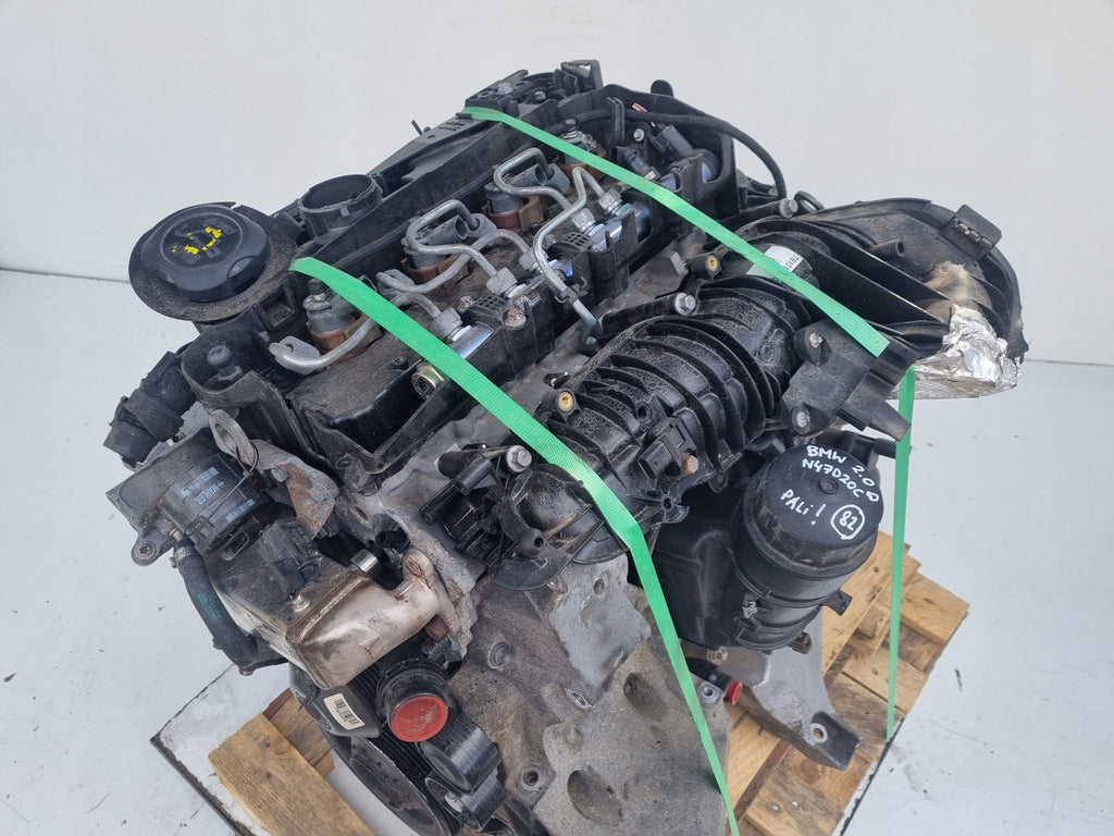 Motor BMW X1 E84 N47D20C 2.0 2009 Diesel Engine Unkomplett