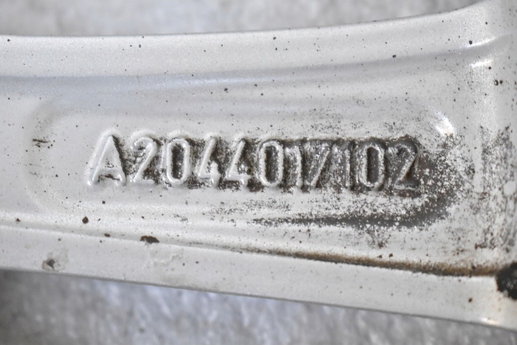 1x Alufelge 16 Zoll 7.0" 5x112 43ET Glanz Silber A2044017102 Mercedes-Benz W204 FEL2560874697jh