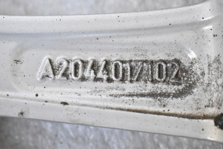 1x Alufelge 16 Zoll 7.0" 5x112 43ET Glanz Silber A2044017102 Mercedes-Benz W204 FEL6000597057yo