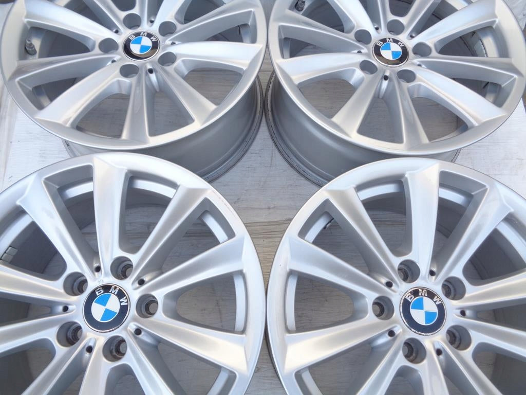 4x Alufelge 17 Zoll 8.0" 5x120 30ET Glanz Schwarz 6780720 BMW 5 F11 F10 FEL8456718386pu