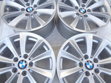Laden Sie das Bild in den Galerie-Viewer, 4x Alufelge 17 Zoll 8.0" 5x120 30ET Glanz Schwarz 6780720 BMW 5 F11 F10 FEL8456718386pu
