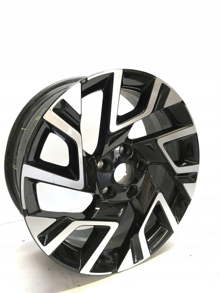1x Alufelge 18 Zoll 7.5" 5x114.3 45ET Glanz Schwarz 52910-J7DA0 Kia Xceed