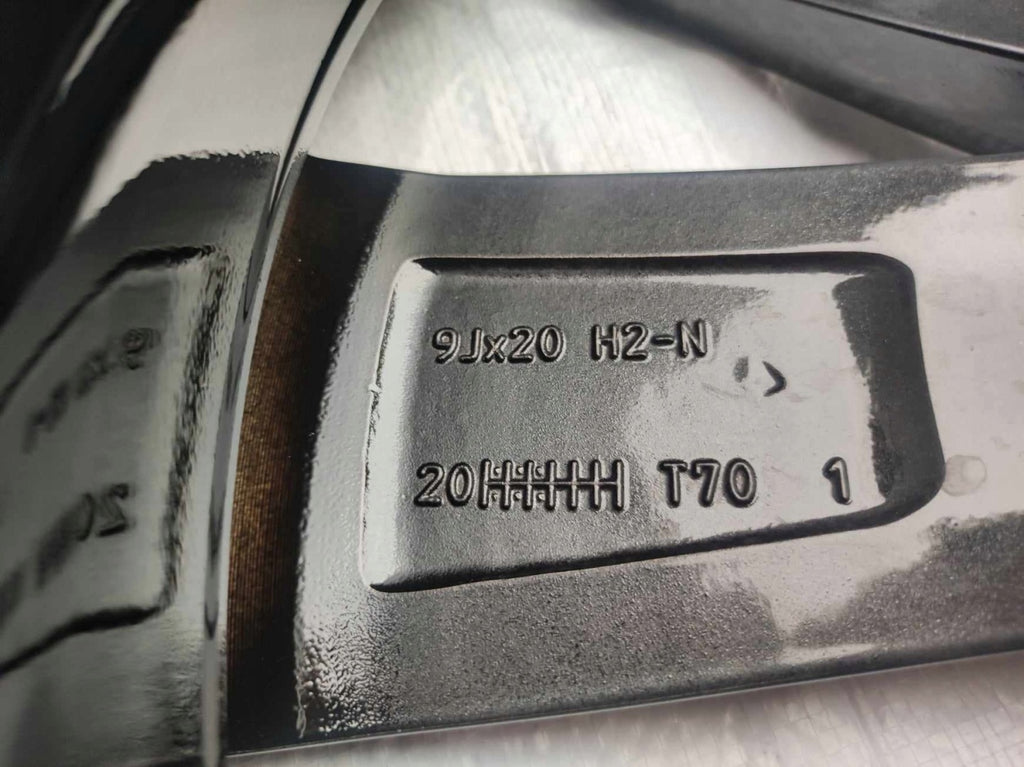 1x Alufelge 20 Zoll 9.0" 5x108 53ET Glanz Schwarz 32134524 Polestar Iii FEL4542410386ix