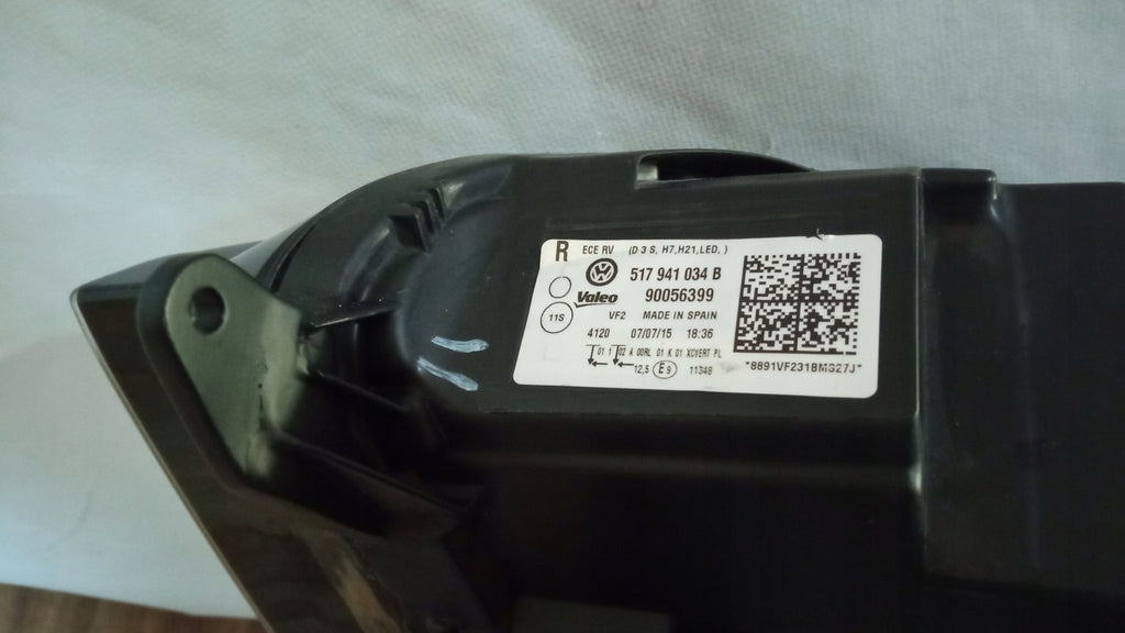 Frontscheinwerfer VW Sportsvan 517941034 Xenon Rechts Scheinwerfer Headlight