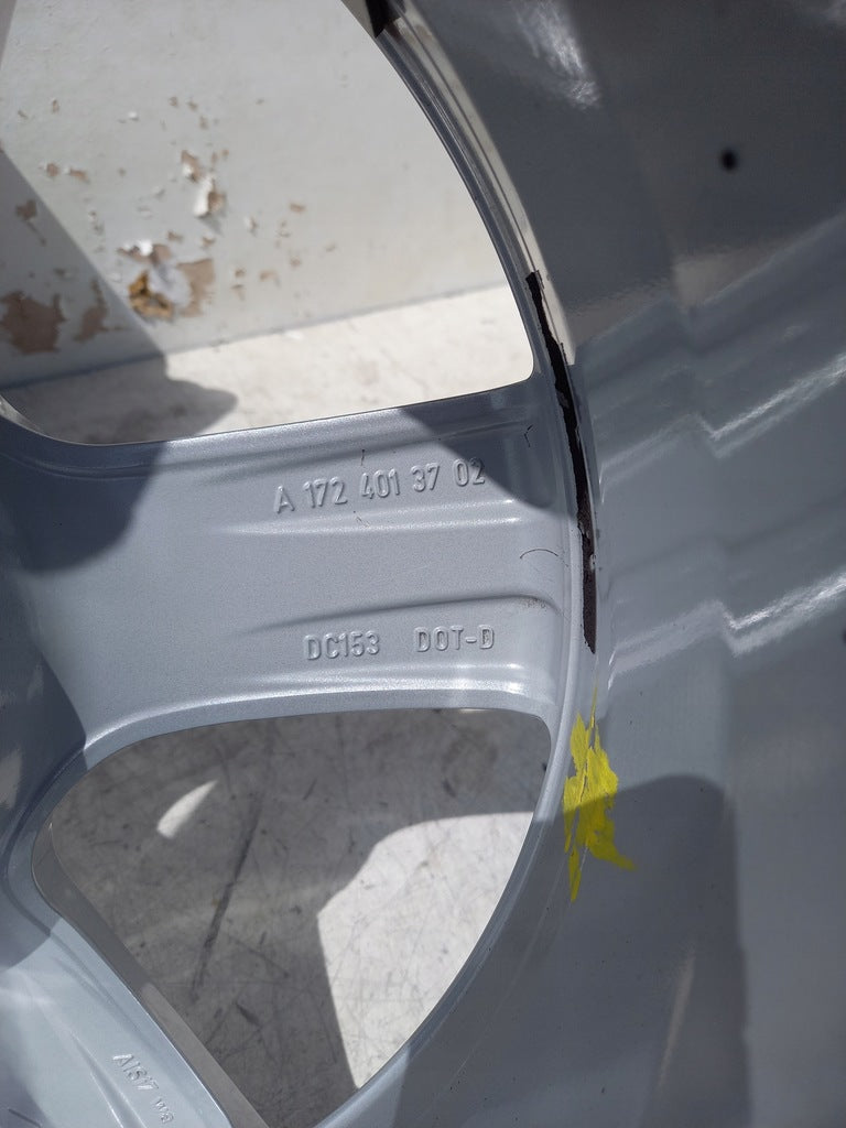 1x Alufelge 17 Zoll 8.5" 5x112 36ET Glanz Silber A1724013702 Mercedes-Benz FEL3409723126ht