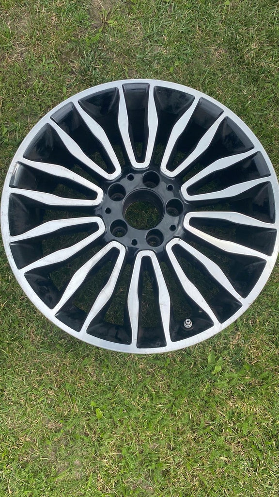 1x Alufelge 18 Zoll 8.5" 5x112 48ET Glanz Silber A2124010100 Mercedes-Benz W212