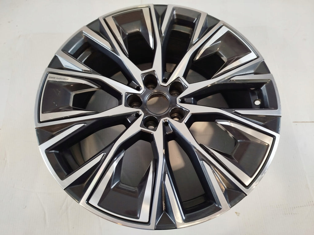1x Alufelge 20 Zoll 8.5" 5x112 35ET Glanz Silber 8747310 BMW G26 Rim Wheel FEL7743468180lf