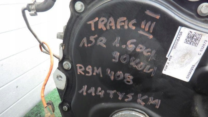 Motor Renault Trafic III R9M408 1.6 DCI 114TKm Diesel Engine Unkomplett MOT6936392748yf