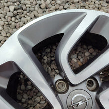 Laden Sie das Bild in den Galerie-Viewer, 1x Alufelge 16 Zoll 6.5" 4x108 20ET Glanz Silber Opel Crossland X Rim Wheel FEL3586988544jz