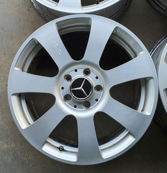 4x Alufelge 17 Zoll 7.5" 5x112 47 5ET A2044013502 Mercedes-Benz X204 Rim Wheel FEL3993629353tw