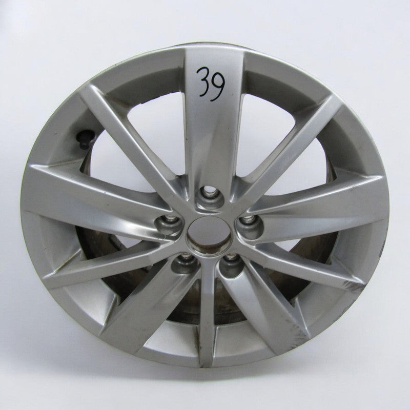 1x Alufelge 15 Zoll 6.0" 5x100 40ET 6C0501025 VW Polo Rim Wheel