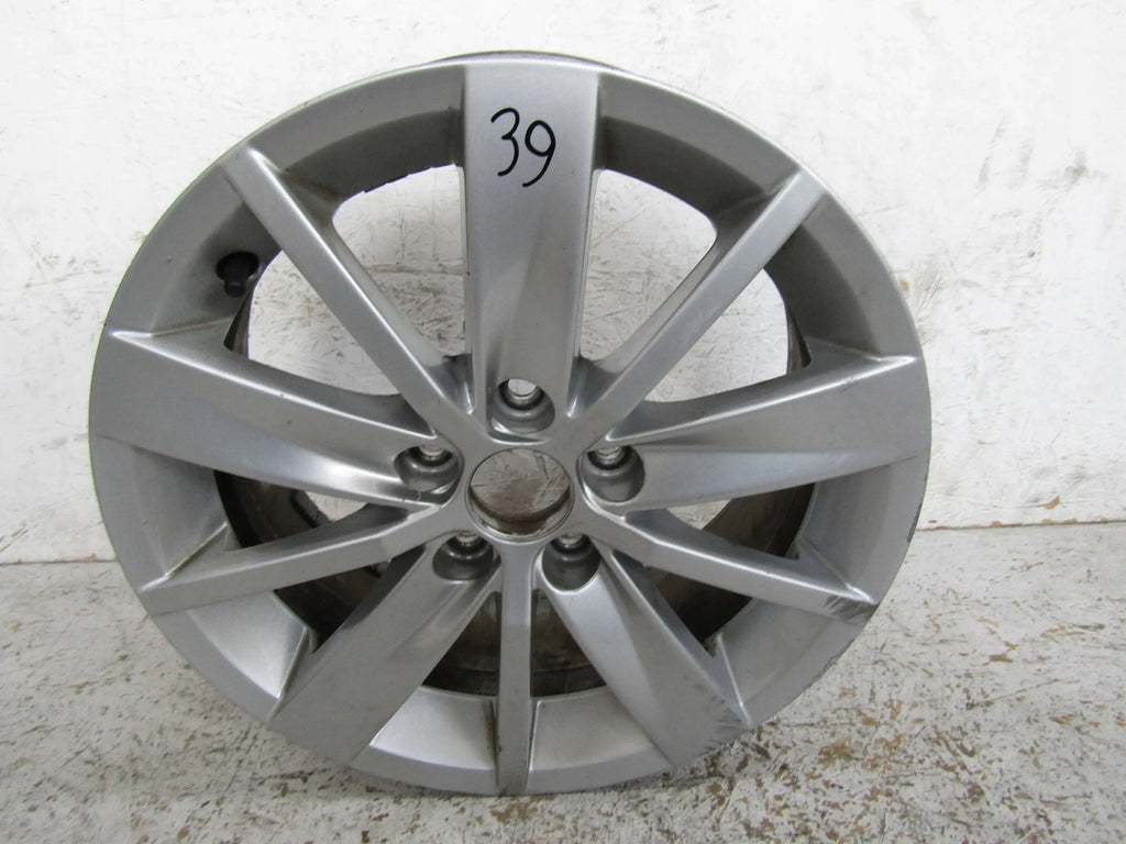 1x Alufelge 15 Zoll 6.0" 5x100 40ET 6C0501025 VW Polo Rim Wheel