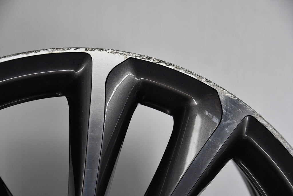 4x Alufelge 18 Zoll 9.0" 5x112 53ET Glanz A2134010400 Mercedes-Benz Mg Rim Wheel