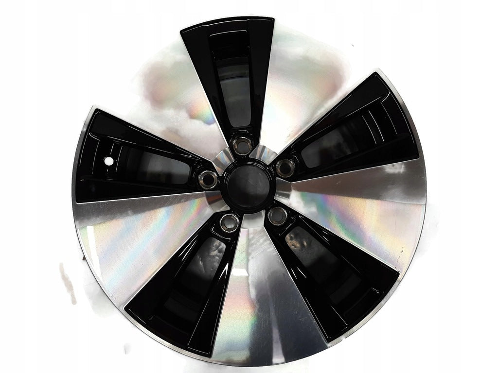 1x Alufelge 16 Zoll 6.5" 5x112 41ET Glanz Schwarz 3G0601025 VW Passat B8 FEL4385602313gs