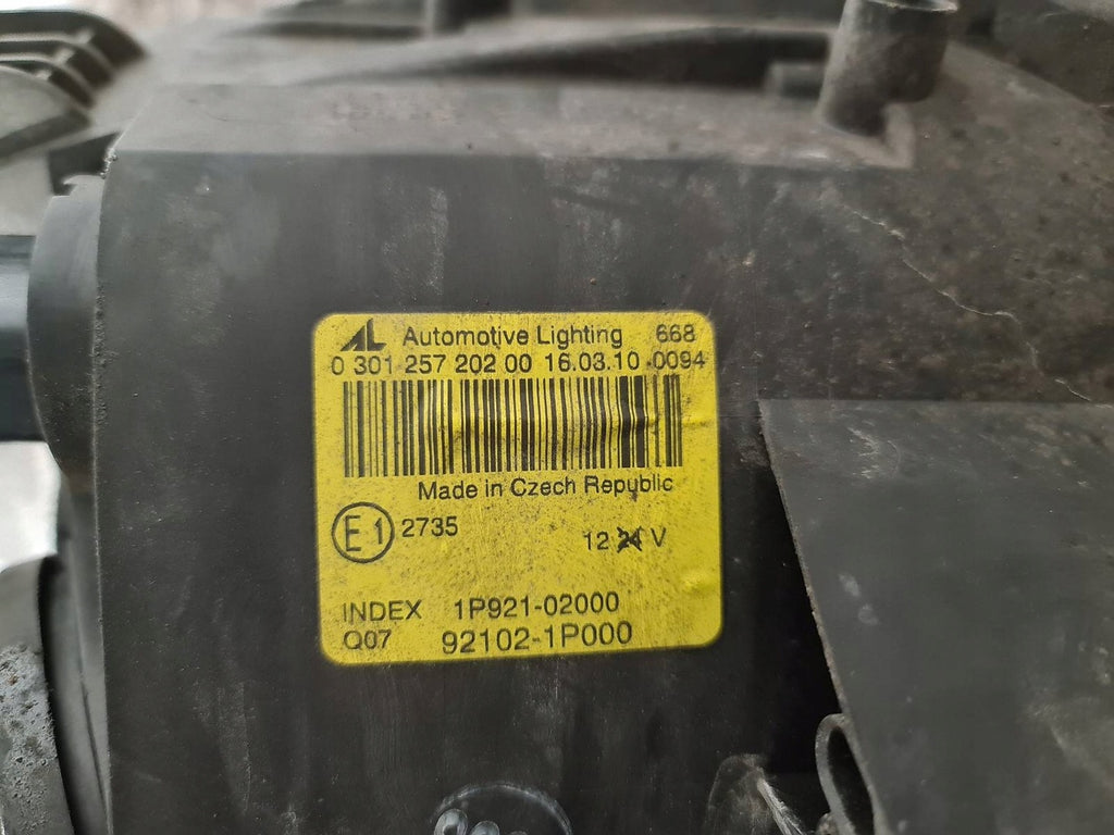 Frontscheinwerfer Kia Venga 030125720200 1P921-02000 Rechts Headlight SCH9750101505sj