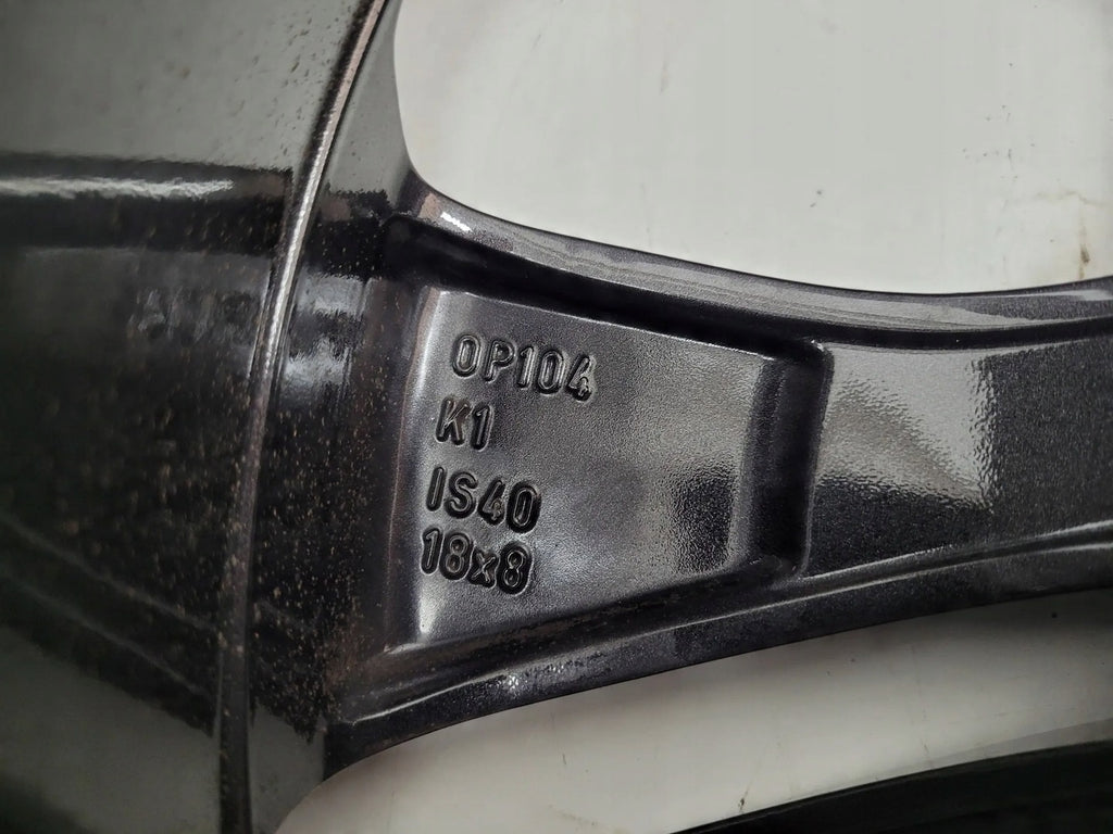 1x Alufelge 18 Zoll 8.0" 5x108 40ET Opel Grandland X Rim Wheel