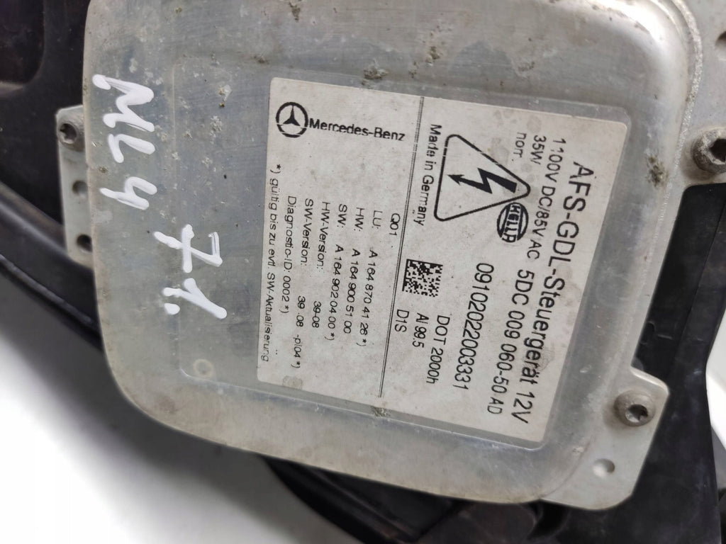 Frontscheinwerfer Mercedes-Benz W164 A1648205861 Links Scheinwerfer Headlight SCH6429059576go