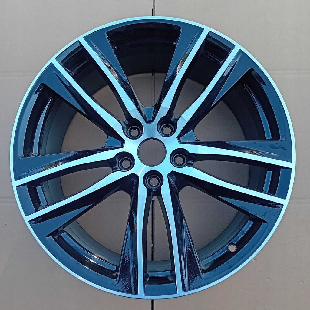 1x Alufelge 19 Zoll 8.0" 5x112 50ET Glanz Schwarz 5F0601025 Seat Leon Rim Wheel FEL7579346730xa