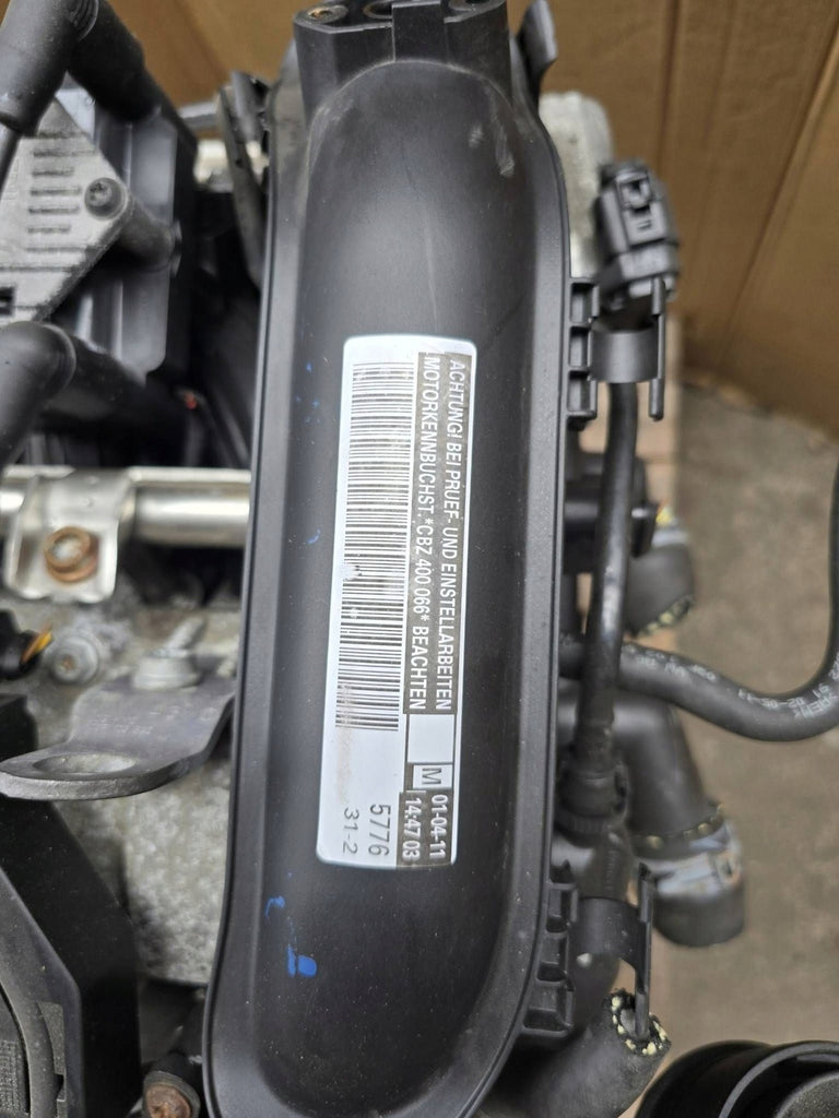 Motor Seat Skoda VW CBZ 1.2 128TKm 2011 Diesel Engine Komplett