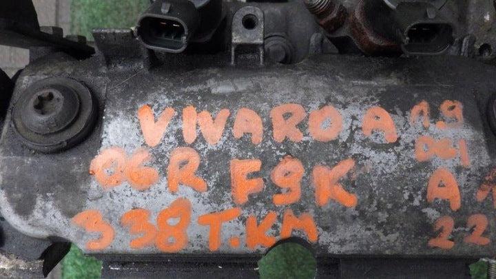 Motor Opel Vivaro A F9K A14306 1.9 DCI 338TKm Diesel Engine Unkomplett MOT3671943082pn