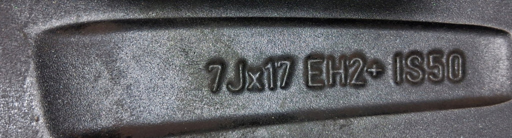 1x Alufelge 17 Zoll 7.0" 5x120 50ET Matt Grau 9812676 Mini R60 R61 Rim Wheel FEL9786194074hs