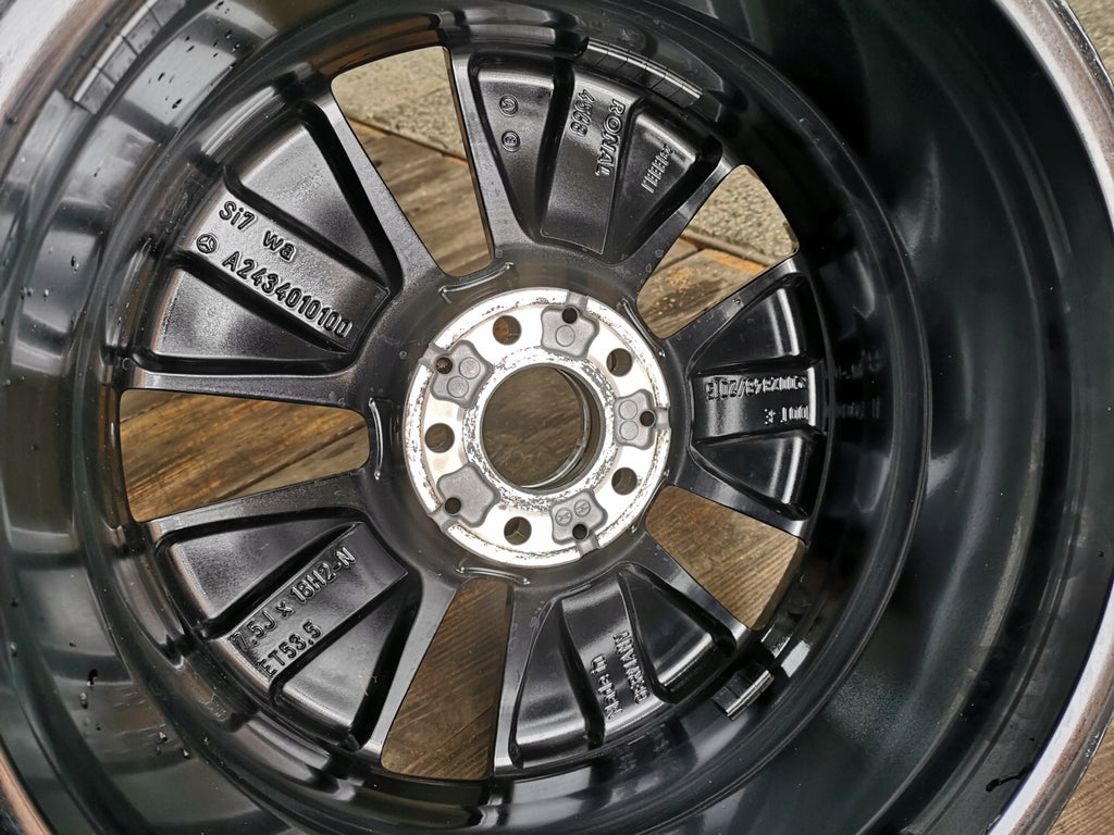 1x Alufelge 18 Zoll 7.5" 5x112 53 5ET A2434010100 Mercedes-Benz Eqa Rim Wheel FEL7887920224mf