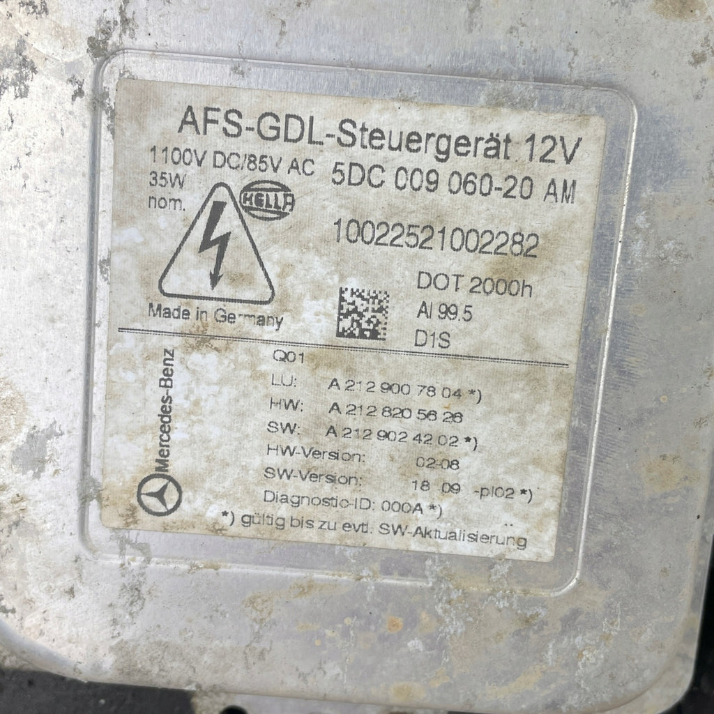Frontscheinwerfer Mercedes-Benz W212 A2128205861 Xenon Rechts Headlight SCH8315683282pq
