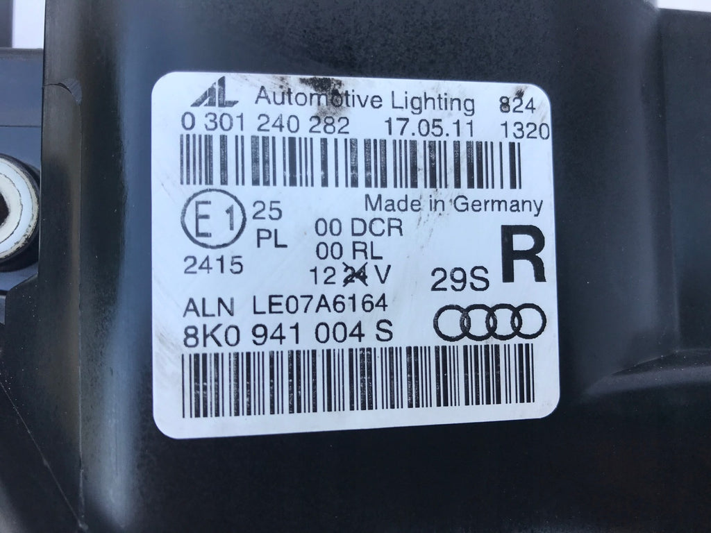 Frontscheinwerfer Audi A4 B8 8K0941004S Xenon Rechts Scheinwerfer Headlight