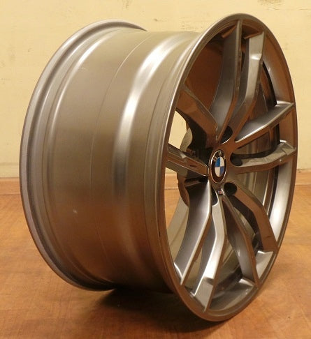 1x Alufelge 18 Zoll 9.0" 5x112 44ET Glanz Grau 8093406 BMW 5 G30 Mg Rim Wheel FEL2601126846ly