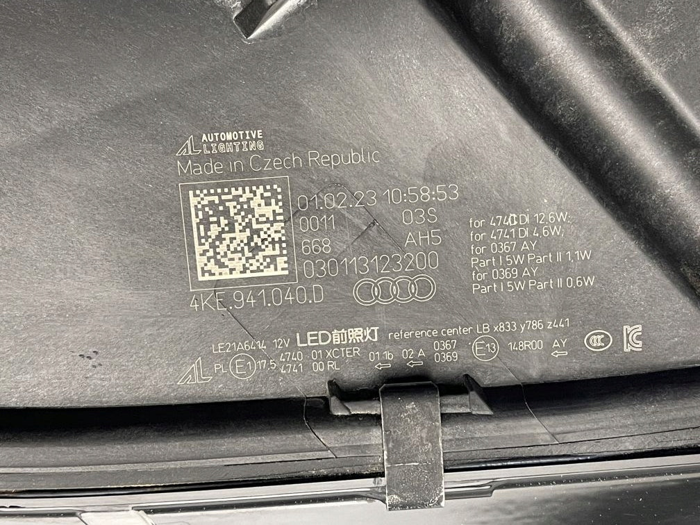 Frontscheinwerfer Audi E-Tron E Tron 4KE941040D Full LED Rechts Headlight SCH5202531082pd