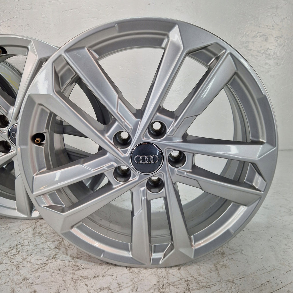 4x Alufelge 17 Zoll 6.5" 5x112 43ET Glanz Silber 8Y0601025L Audi Rim Wheel FEL5805013402bk