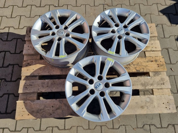 1x Alufelge 16 Zoll 6.5" 5x114.3 50ET 52910A2200 Kia Ceed Rim Wheel FEL5842485478xp