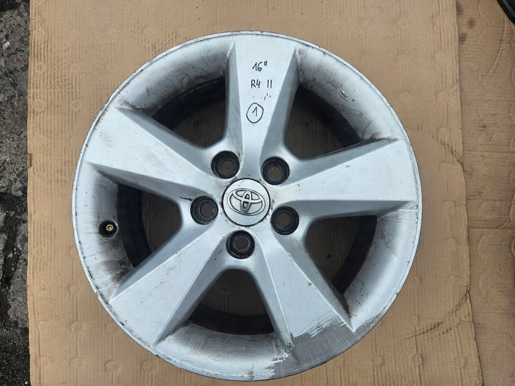 1x Alufelge 16 Zoll 7.0" 5x114.3 Toyota Rav 4 Ii Rim Wheel