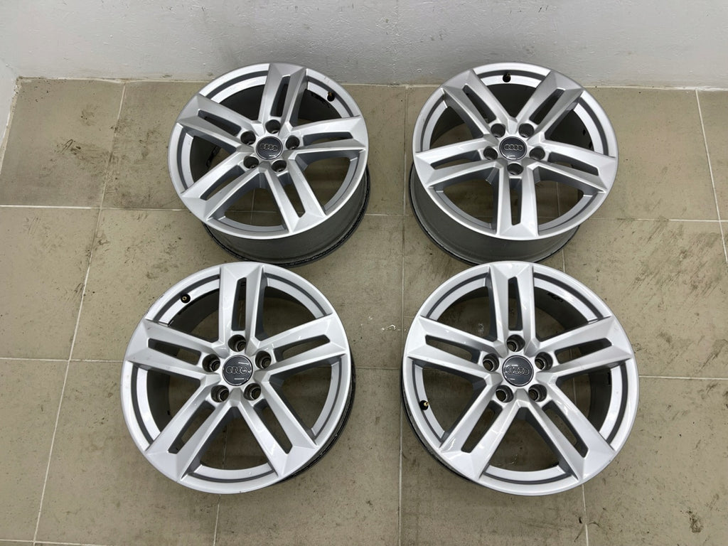 4x Alufelge 17 Zoll 7.0" 5x112 42ET Glanz Silber 8W0601025P Audi B9 Rim Wheel FEL8704660310tb