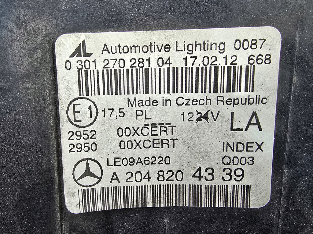 Frontscheinwerfer Mercedes-Benz W204 A2048204339 Bi-Xenon Links Headlight SCH7176731997ux