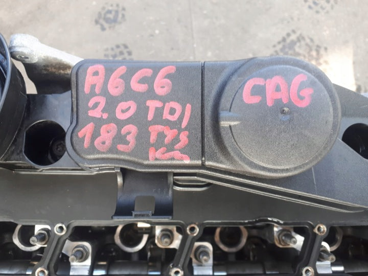 Motor Audi A6 C6 CAG 2.0 TDI 136PS 100kW 183TKm Diesel Engine Unkomplett MOT4992658986ih