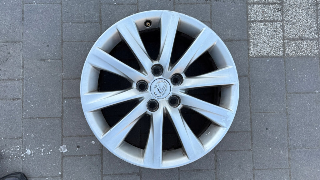 1x Alufelge 17 Zoll 7.5" 5x114.3 45ET Glanz Silber Lexus Iii Rim Wheel FEL7914617630vm