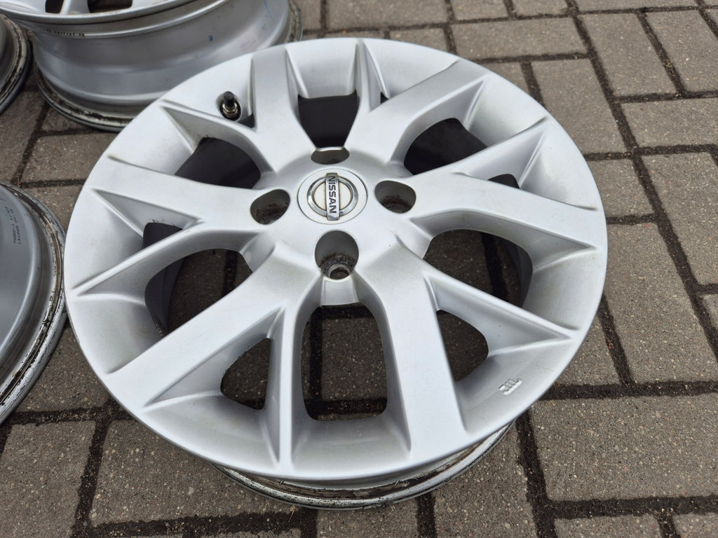 4x Alufelge 15 Zoll 5.5" 4x100 40ET Glanz Silber 87169090 Nissan Micra I FEL7060816306ou