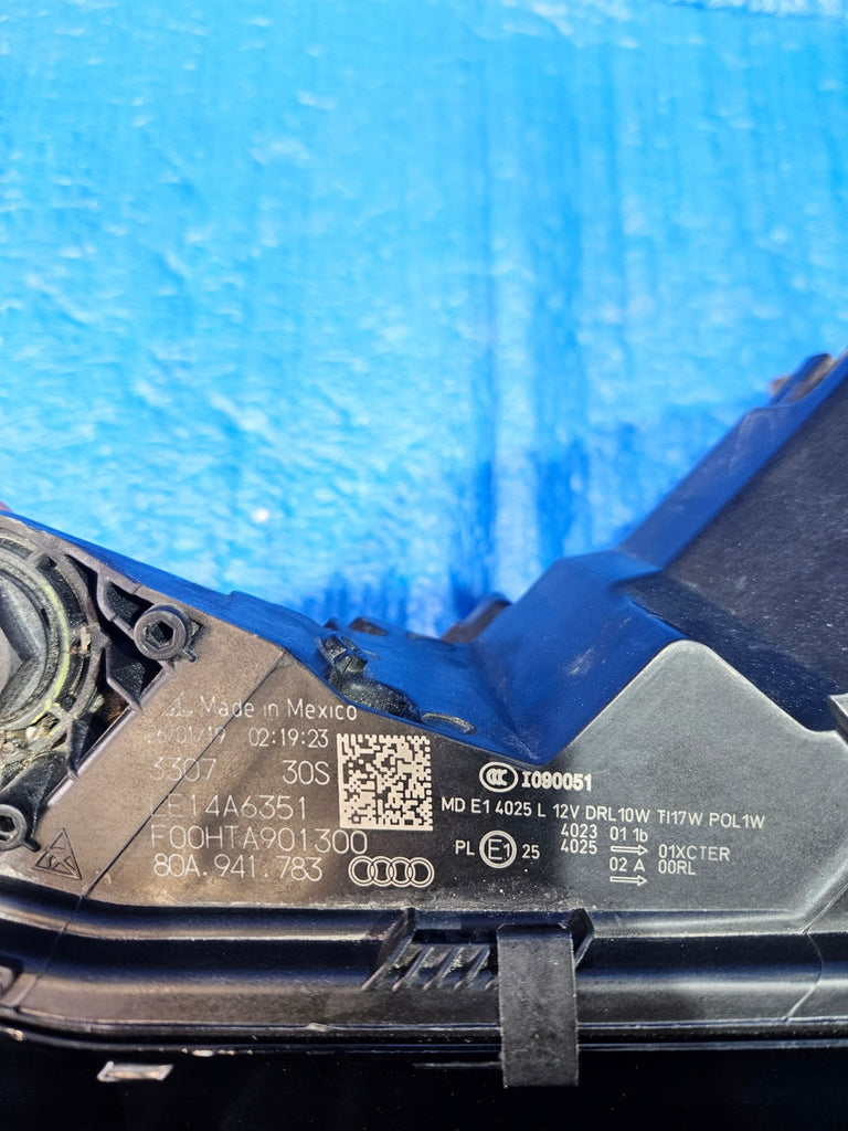 Frontscheinwerfer Audi Q5 80A941783 Links Scheinwerfer Headlight