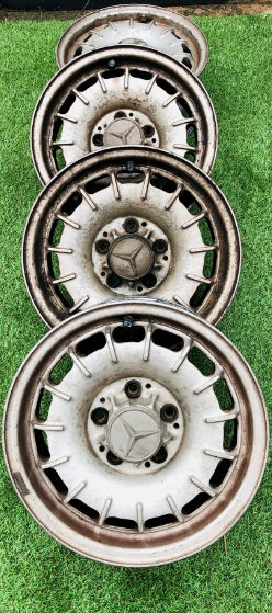 4x Alufelge 14 Zoll 6.0" 5x112 30ET 1264001902 Mercedes-Benz Rim Wheel FEL6132925003md