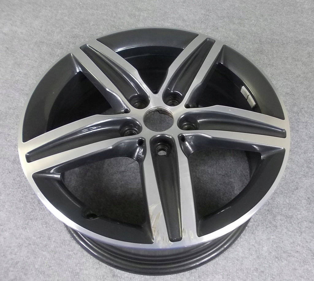 1x Alufelge 17 Zoll 7.5" 5x112 54ET Glanz Graphit 6855091 BMW 2 F45 F46