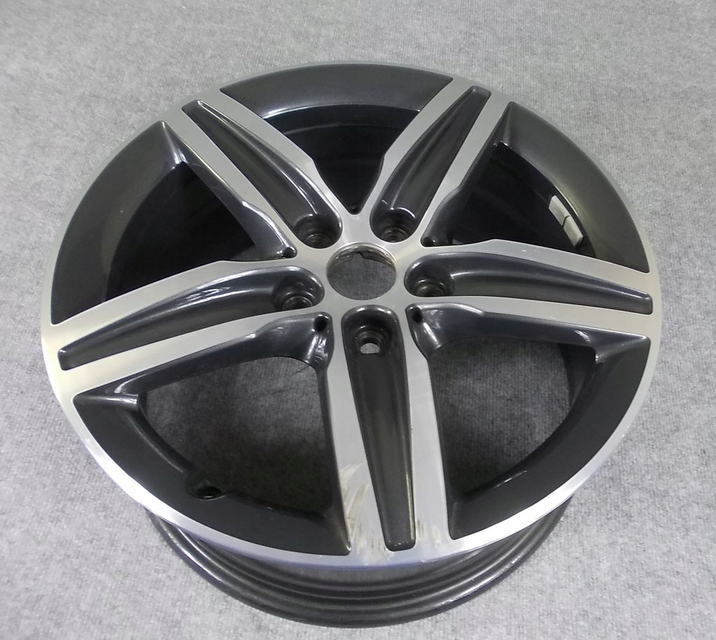 1x Alufelge 17 Zoll 7.5" 5x112 54ET Glanz Graphit 6855091 BMW 2 F45 F46 FEL6215186201by
