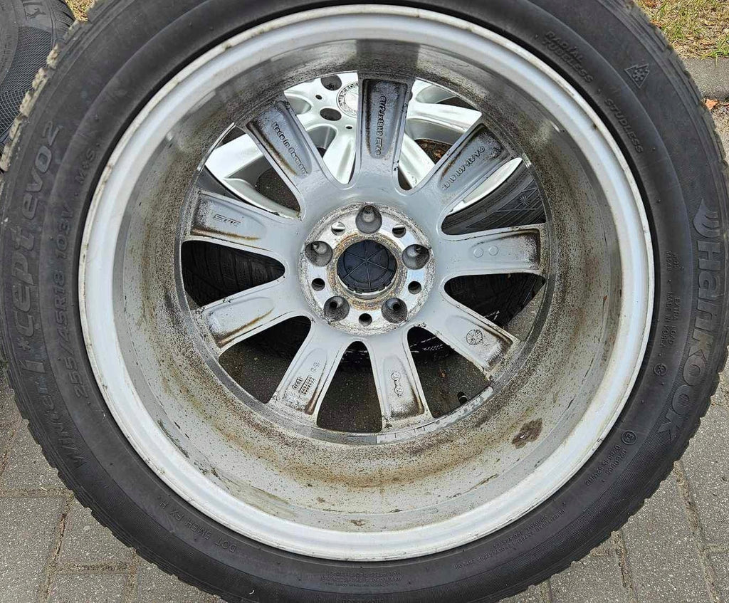 4x Alufelge 18 Zoll 8.5" 5x112 43ET Glanz Silber A2164010102 Mercedes-Benz FEL7974735471nm