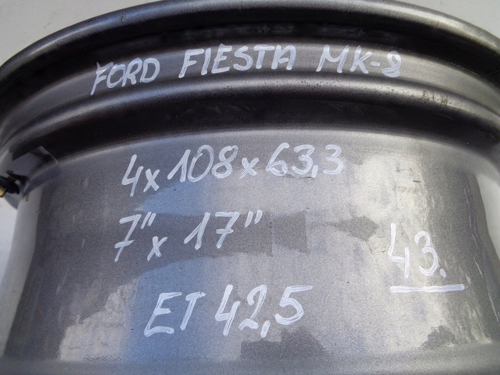 1x Alufelge 18 Zoll 7.0" 4x108 42,5ET J1BC-1007-B1A Ford Rim Wheel
