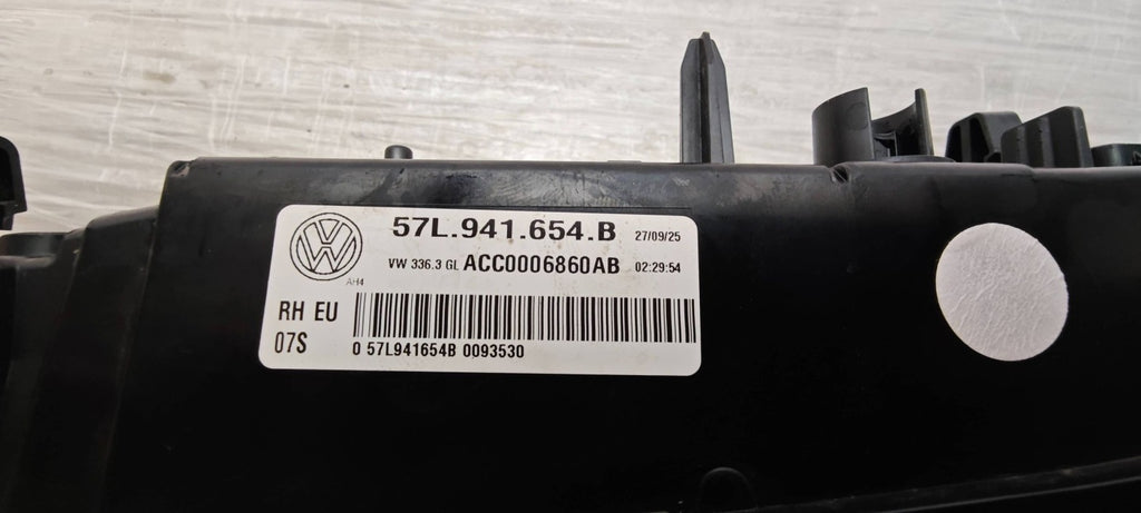 Frontscheinwerfer VW 57L941654B Rechts Scheinwerfer Headlight SCH9927402328cq