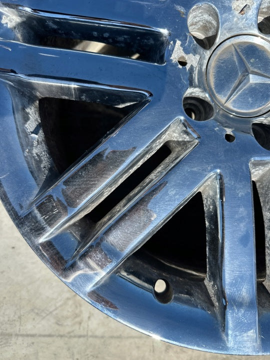 1x Alufelge 17 Zoll 8.5" 5x112 A2044010302 Mercedes-Benz W204 Rim Wheel FEL6494190011nc
